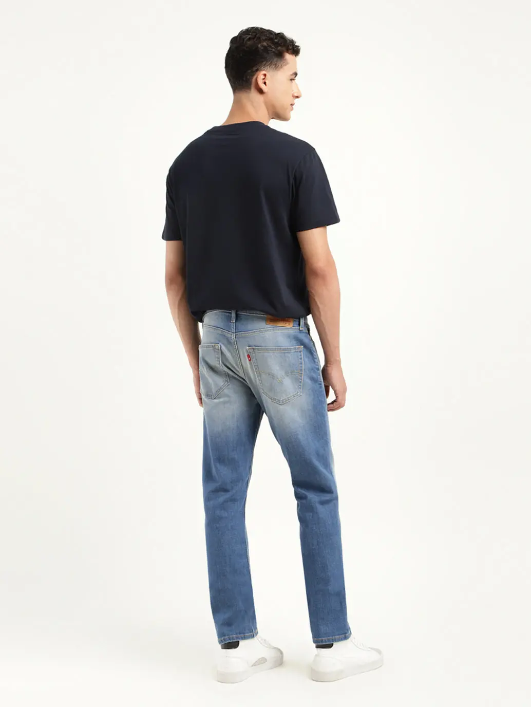 Men's 511 Blue Slim Fit Mid Rise Jeans 2