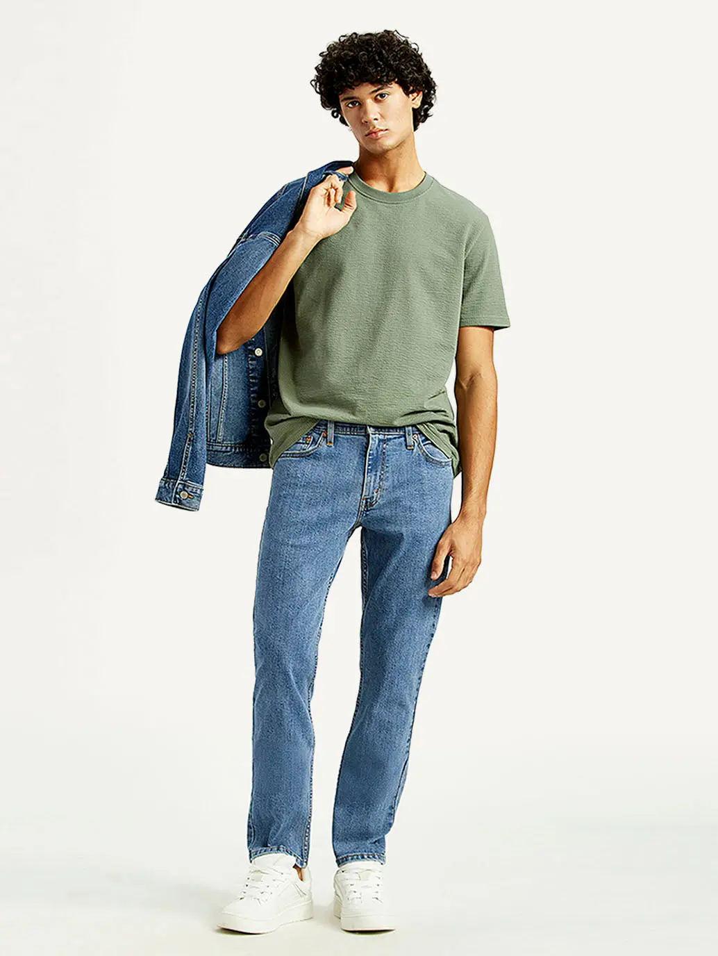 Men's 511 Med Indigo Slim Fit Mid Rise Jeans 1
