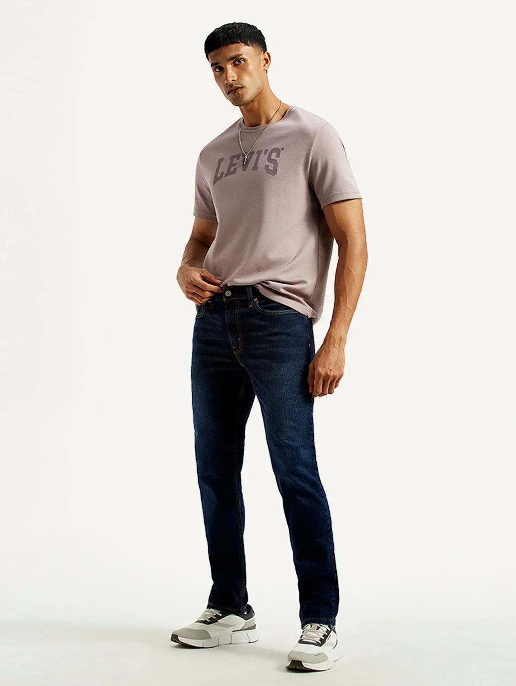 Men's 511 Dark Indigo Slim Fit Mid Rise Jeans 1