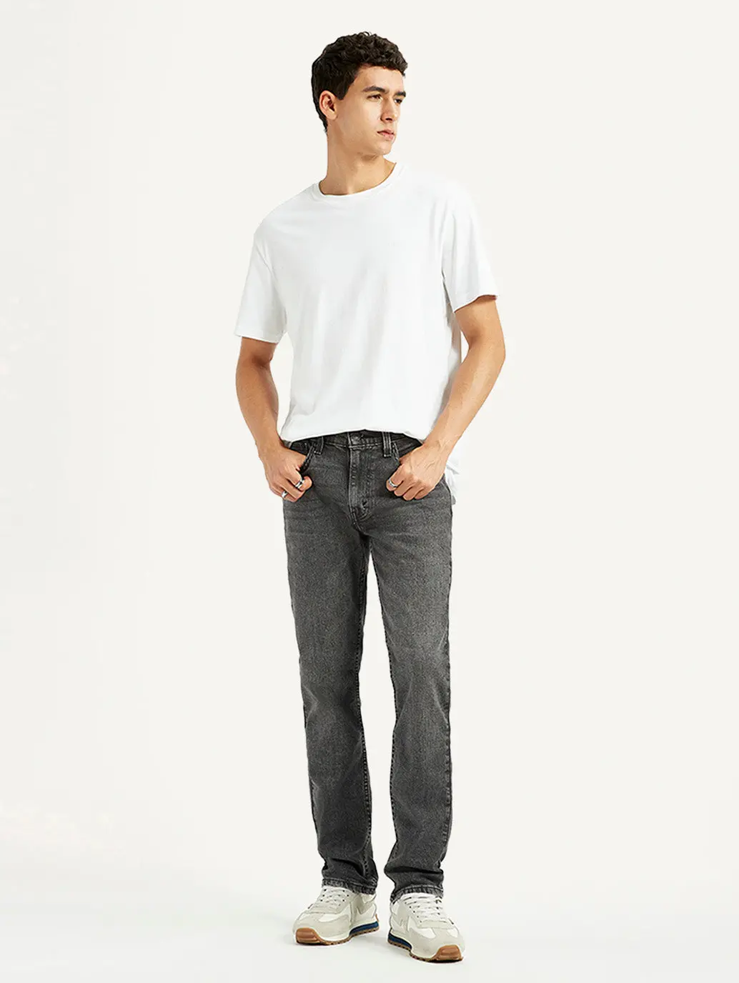Men's 511 Black Slim Fit Mid Rise Jeans 1