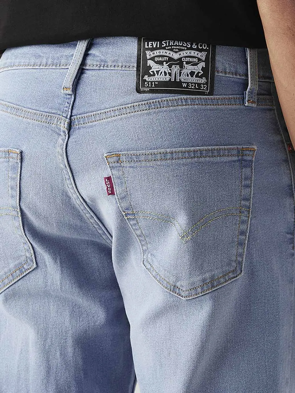 Men's 511 Light Indigo Slim Fit Mid Rise Jeans 3