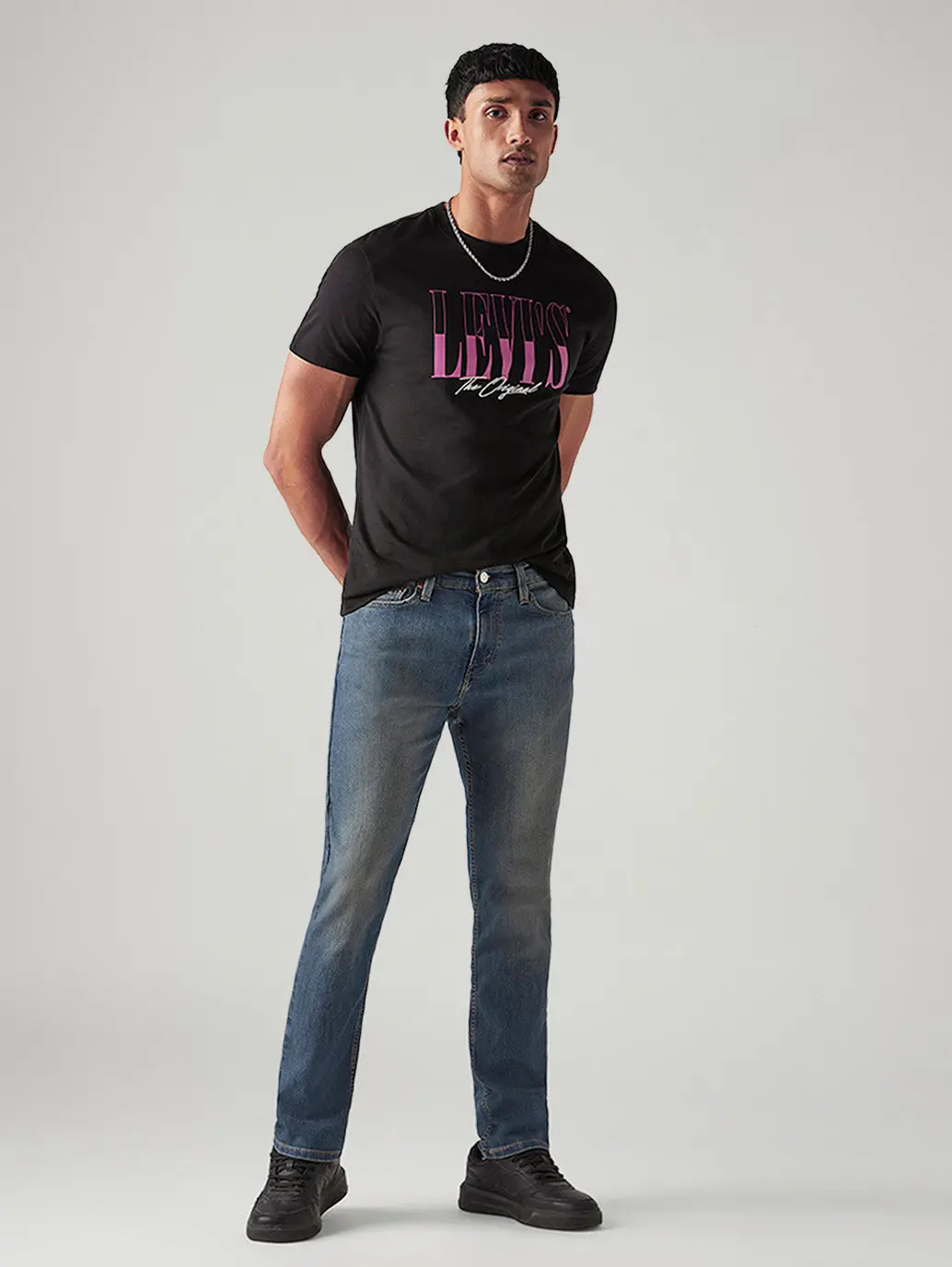 Men's 511 Med Indigo Slim Fit Mid Rise Tinted Jeans 1