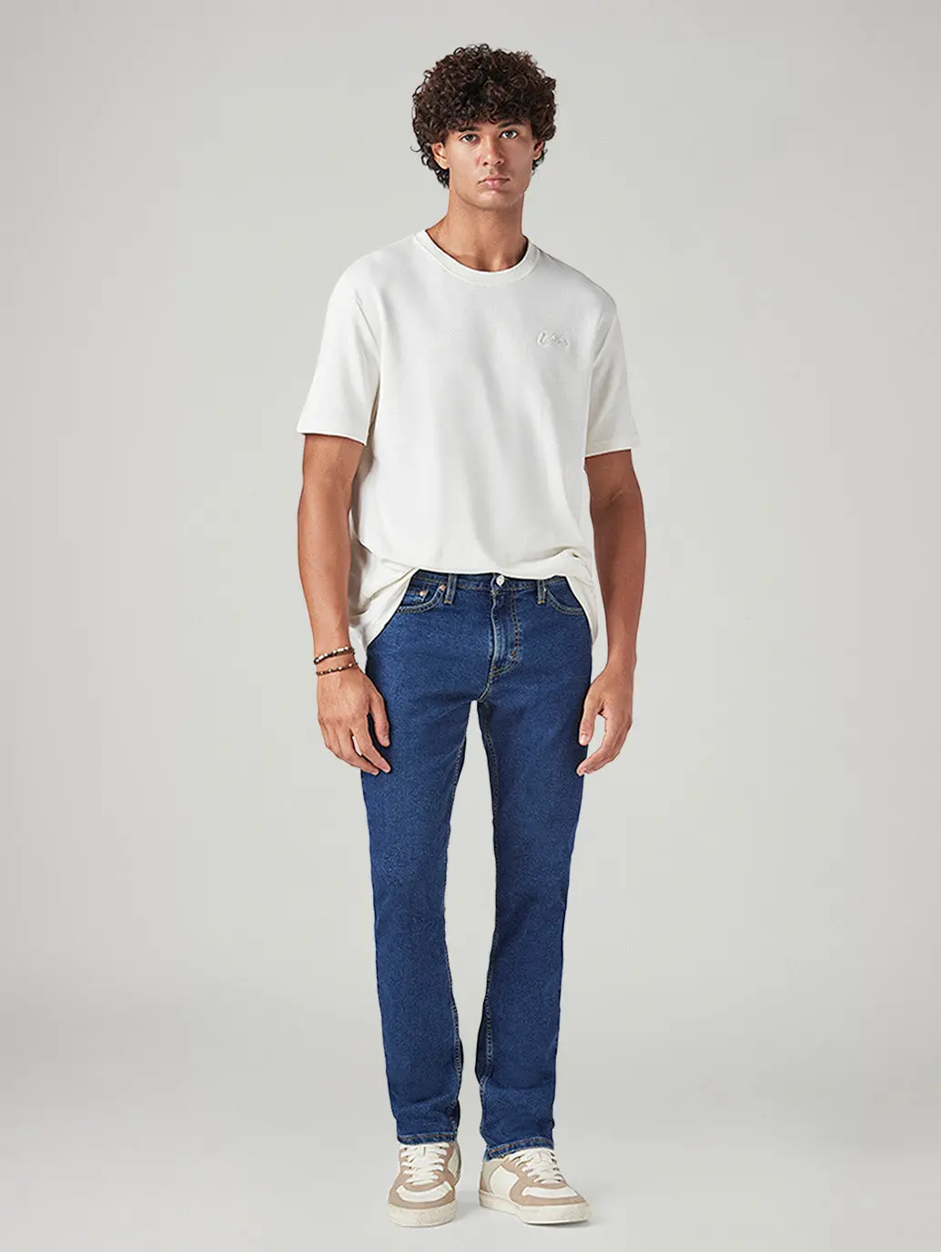 Men's 511 Blue Slim Fit Mid Rise Jeans 1