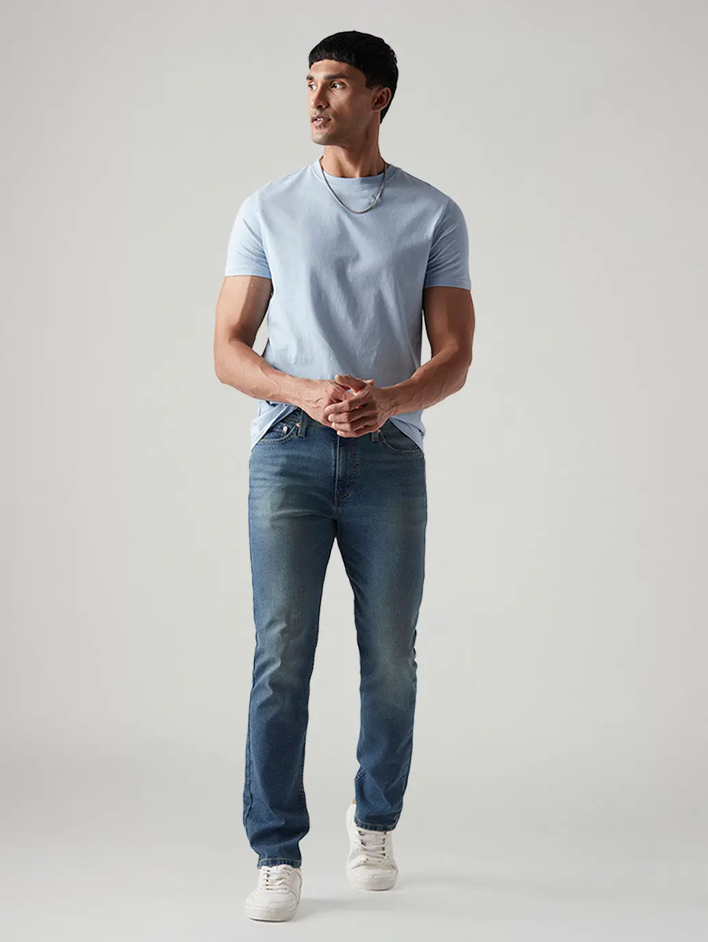 Men's 511 Med Indigo Slim Fit Mid Rise Tinted Jeans 1