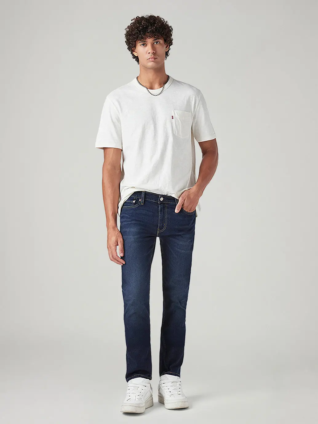 Men's 511 Indigo Slim Fit Mid Rise Jeans 1