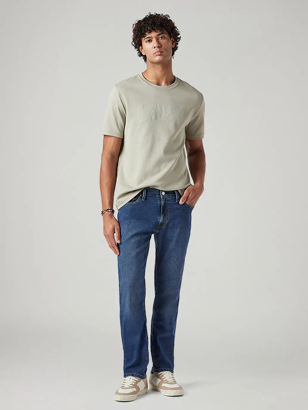 Men's 511 Med Indigo Slim Fit Mid Rise Jeans 1