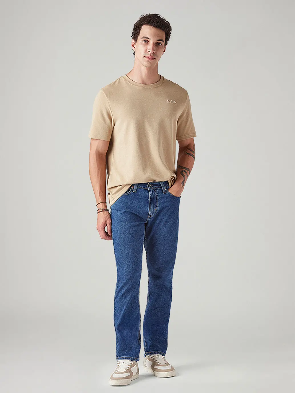 Men's 511 Med Indigo Slim Fit Mid Rise Jeans 1