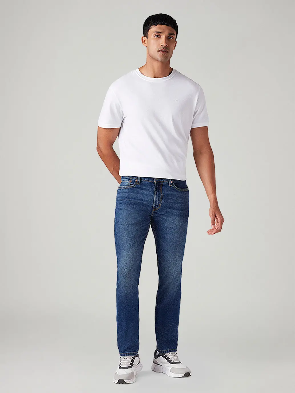 Men's 511 Dark Indigo Slim Fit Mid Rise Jeans 2