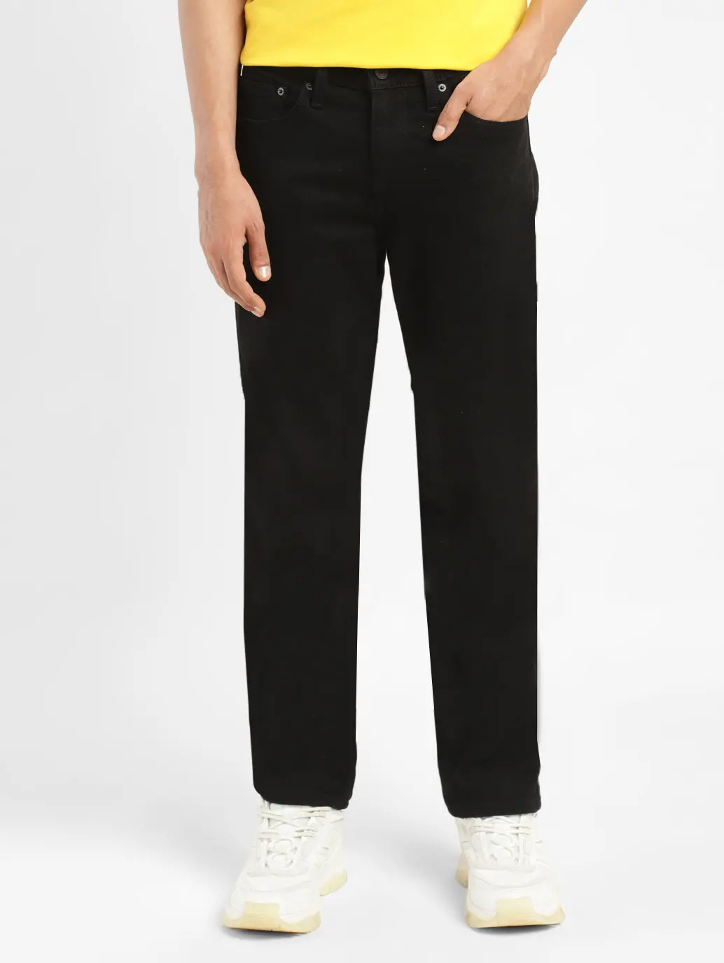 Men's 511 Black Slim Fit Mid Rise Jeans 2