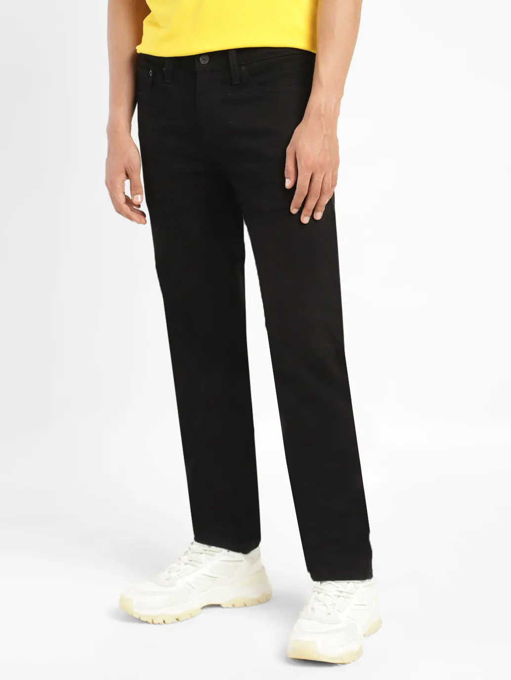Men's 511 Black Slim Fit Mid Rise Jeans 5