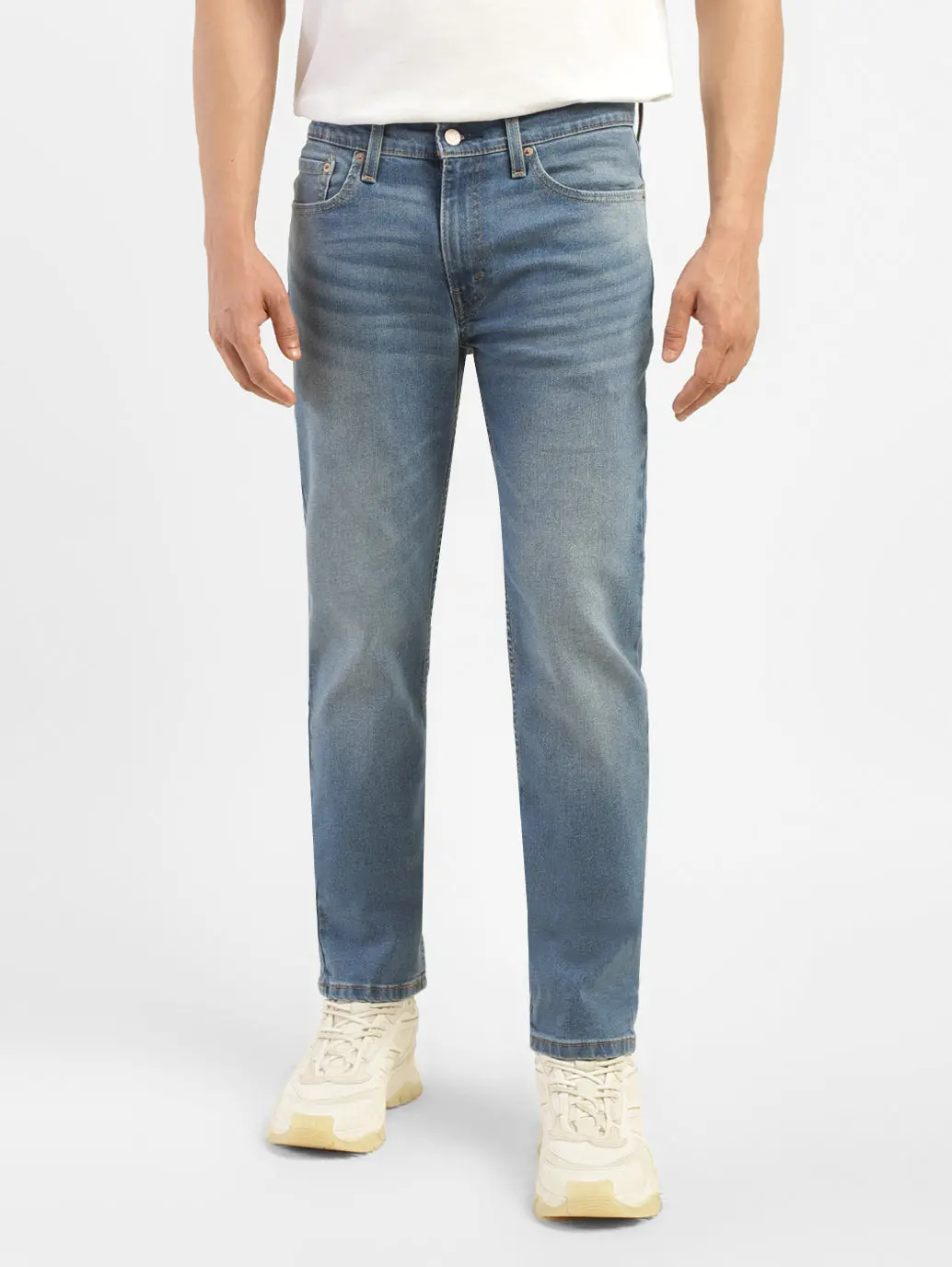 Men's 511 Blue Slim Fit Mid Rise Jeans 8