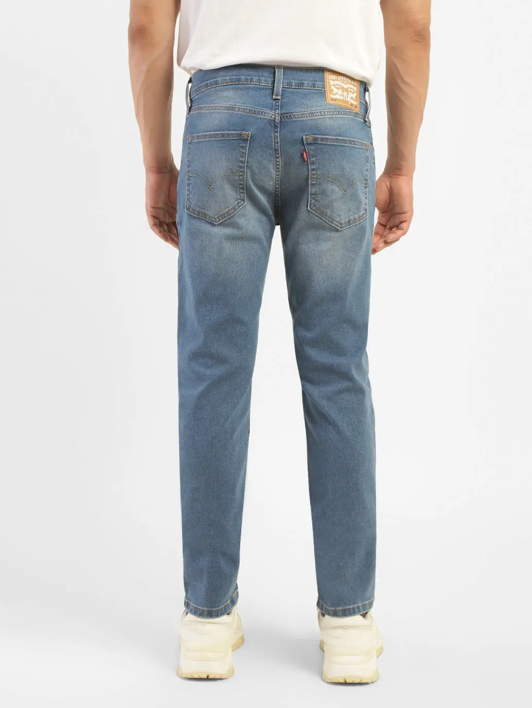 Men's 511 Blue Slim Fit Mid Rise Jeans 2