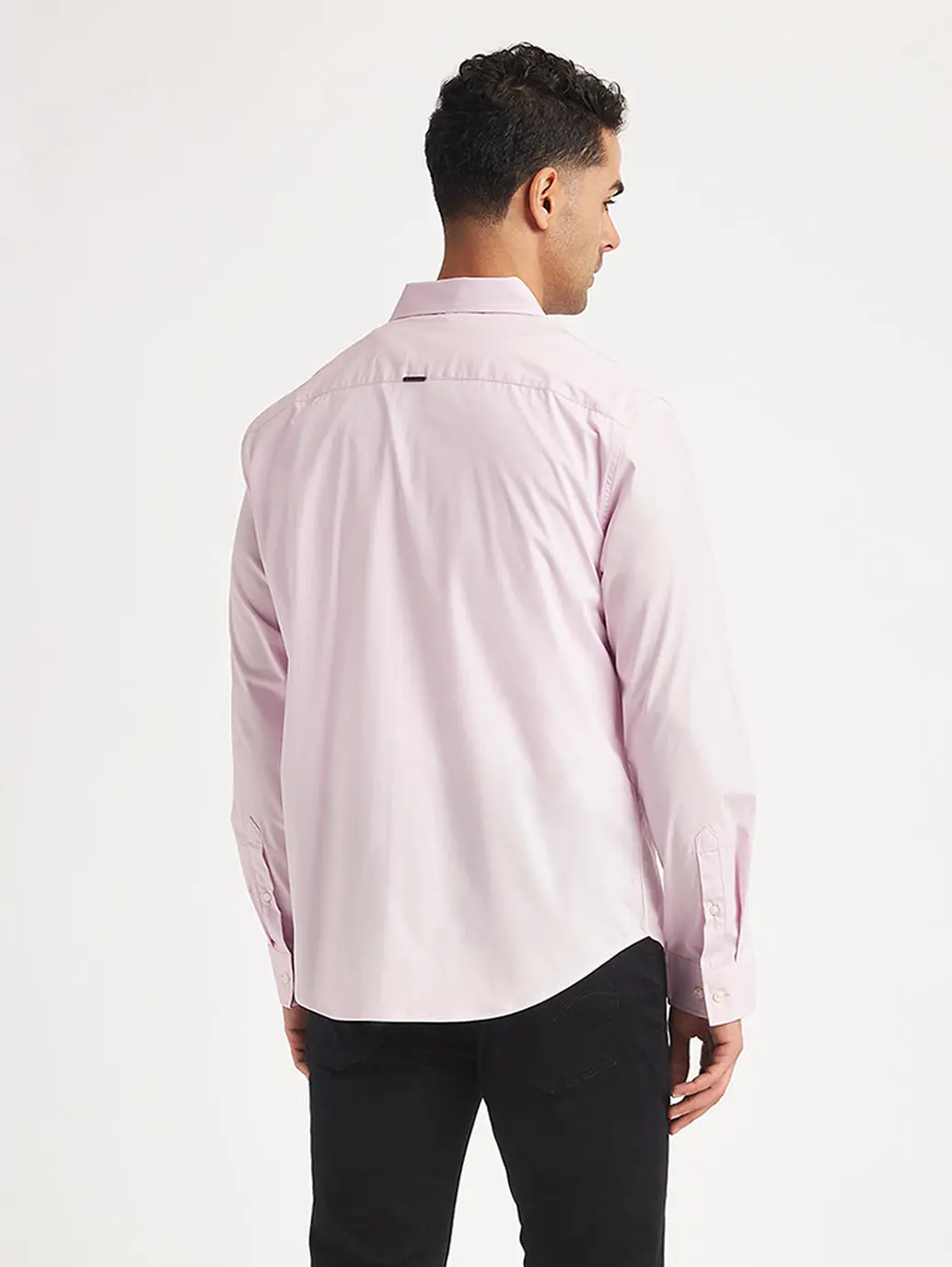 Men's Redloop Solid Slim Fit Shirt 2