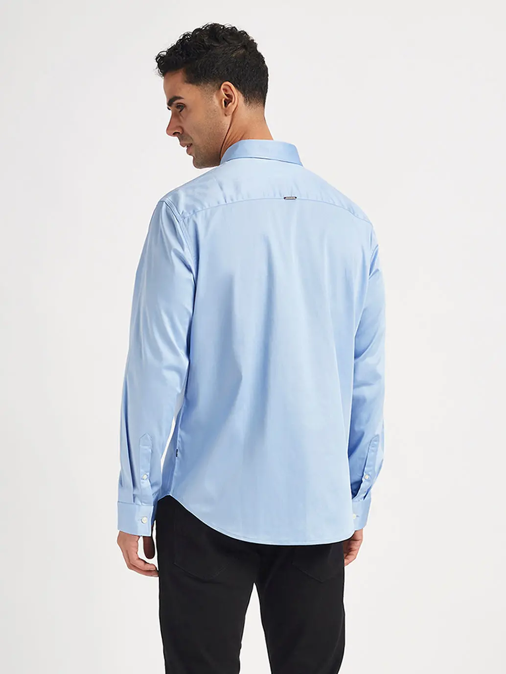 Men's Redloop Solid Slim Fit Shirt 4