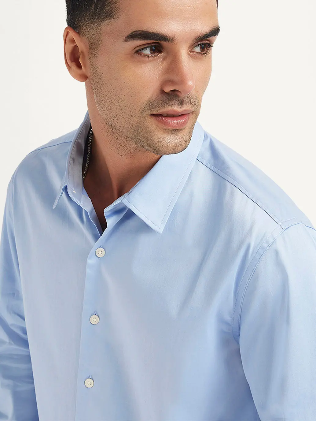 Men's Redloop Solid Slim Fit Shirt 5
