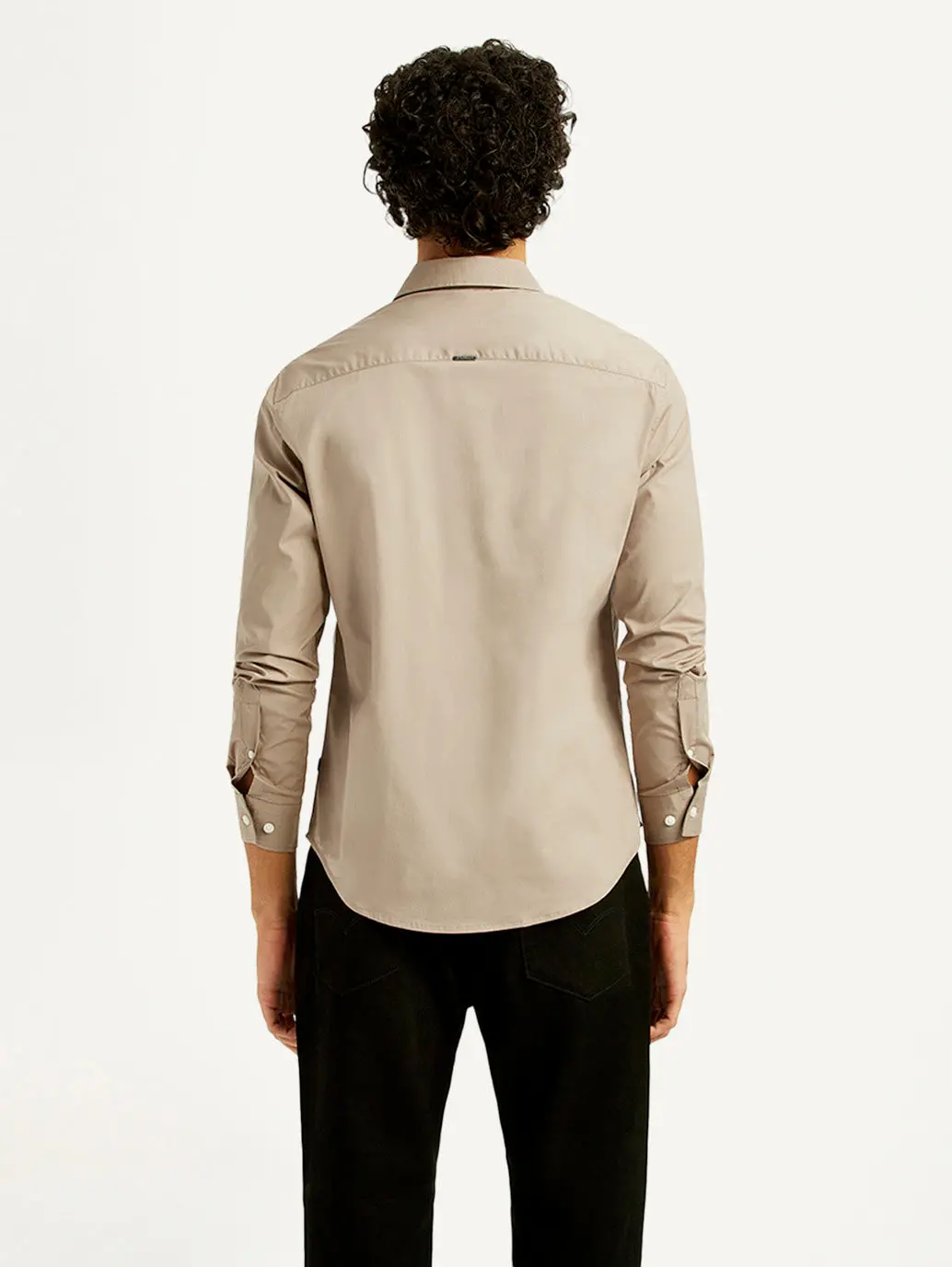 Men's Redloop Solid Slim Fit Shirt 2
