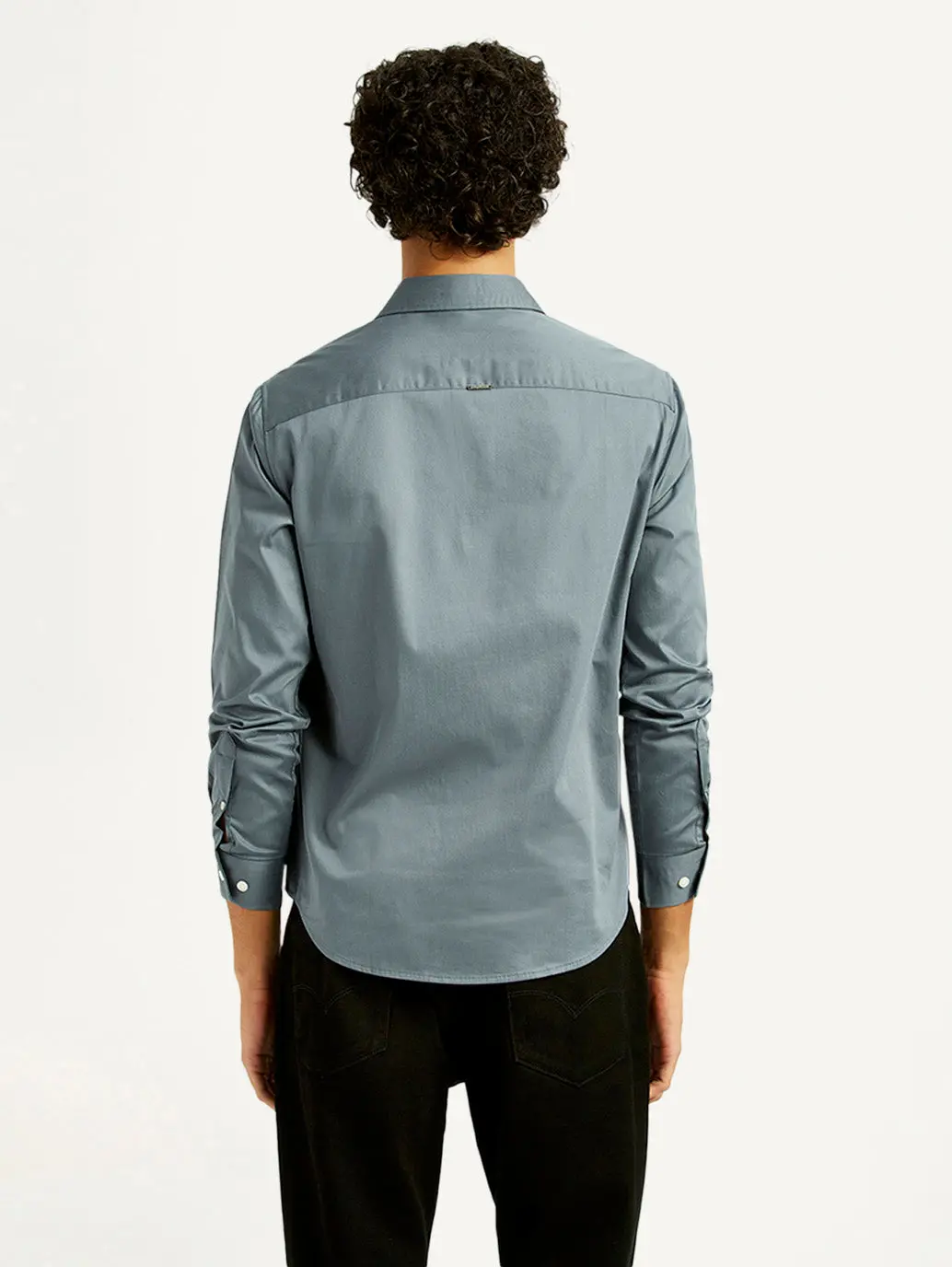 Men's Redloop Solid Slim Fit Shirt 3