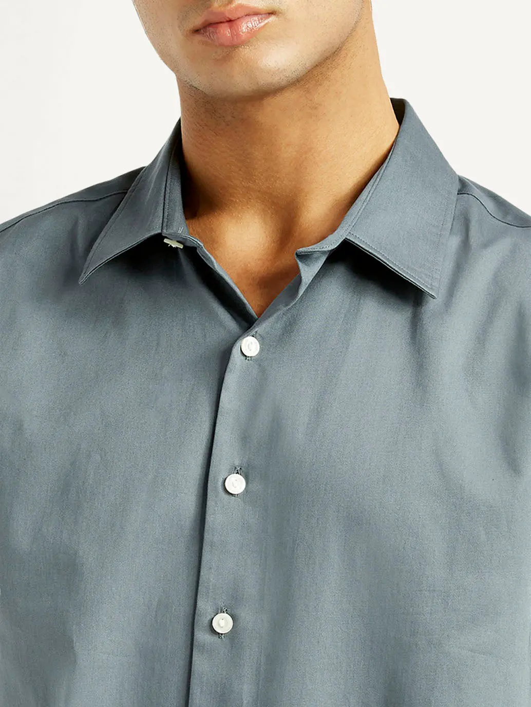 Men's Redloop Solid Slim Fit Shirt 4