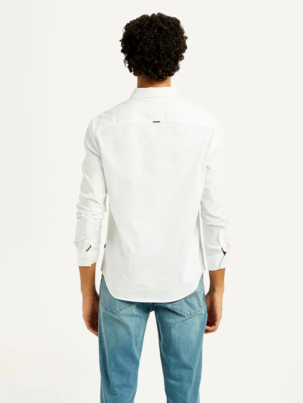 Men's Redloop Solid Slim Fit Shirt 3