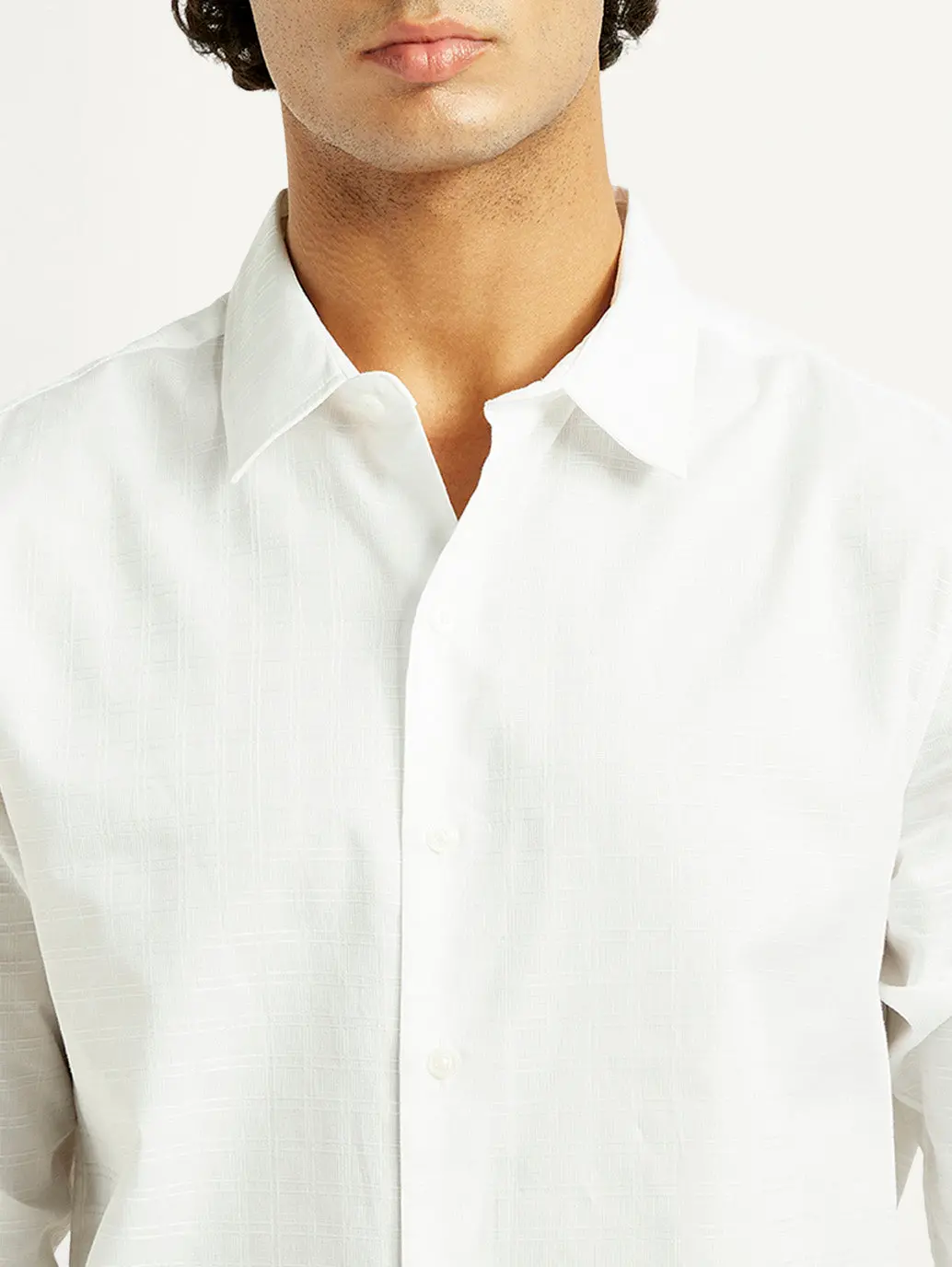 Men's Redloop Solid Slim Fit Shirt 4