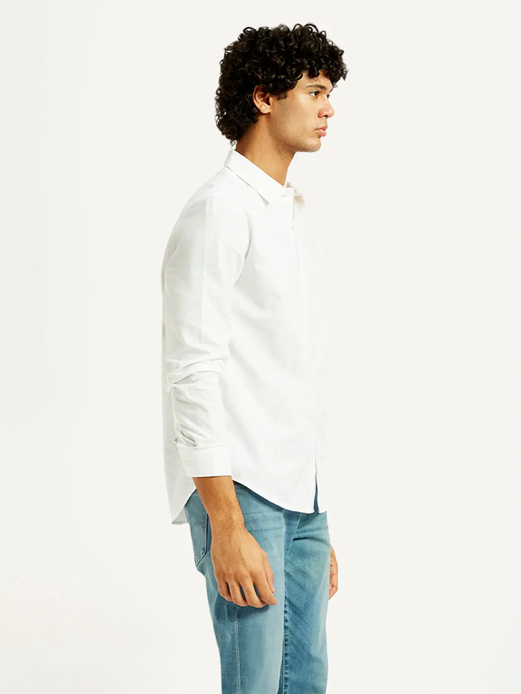 Men's Redloop Solid Slim Fit Shirt 5