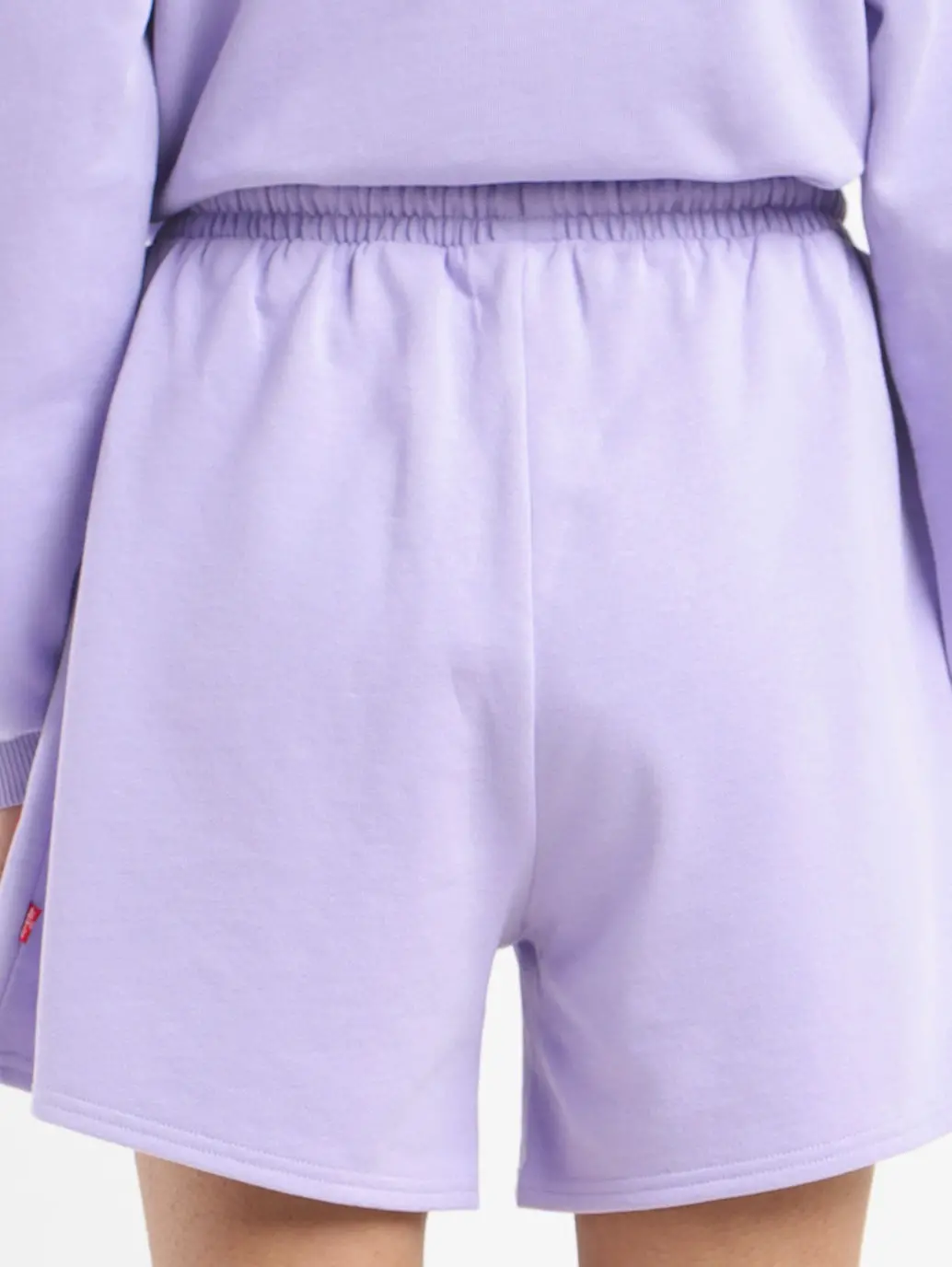 Women's Mid Rise Purple Regular Fit Shorts 5