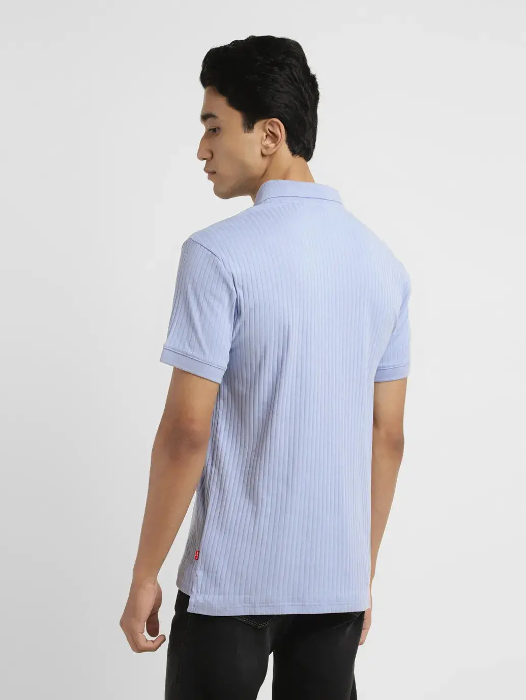 Men's Solid Slim Fit Polo T-Shirt 3