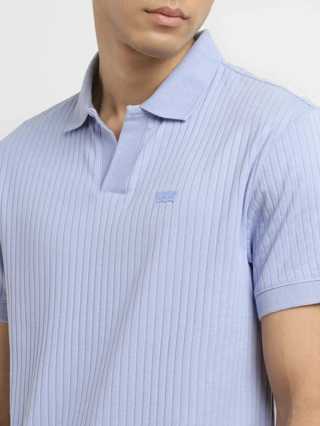 Men's Solid Slim Fit Polo T-Shirt 5