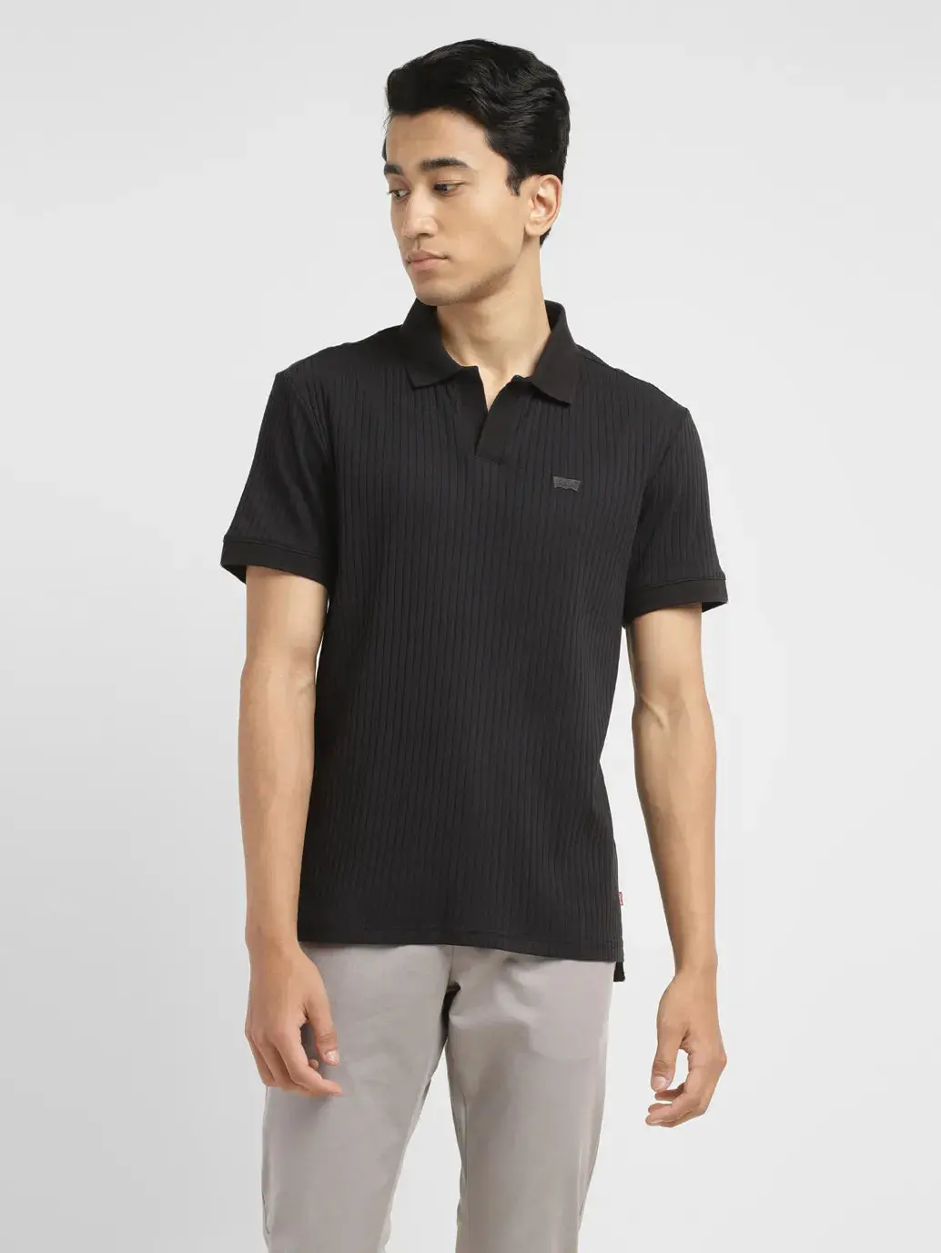 Men's Solid Slim Fit Polo T-Shirt 1