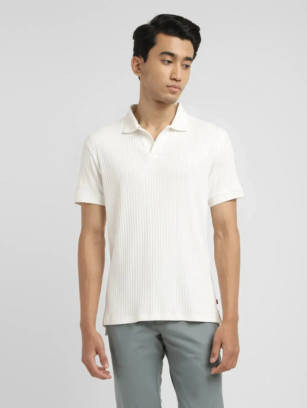 Men's Solid Slim Fit Polo T-Shirt 2