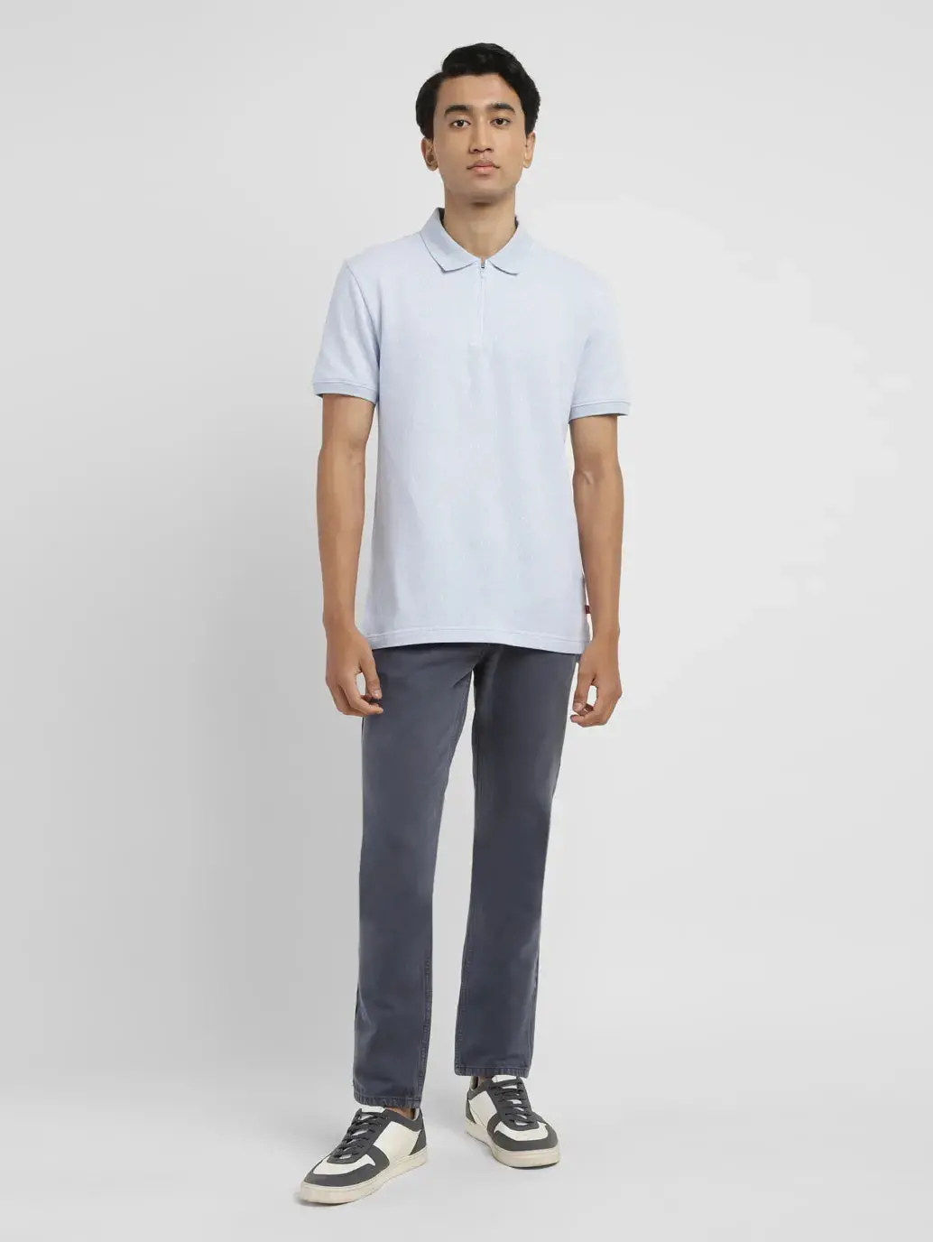 Men's All Over Print Slim Fit Polo T-Shirt 1