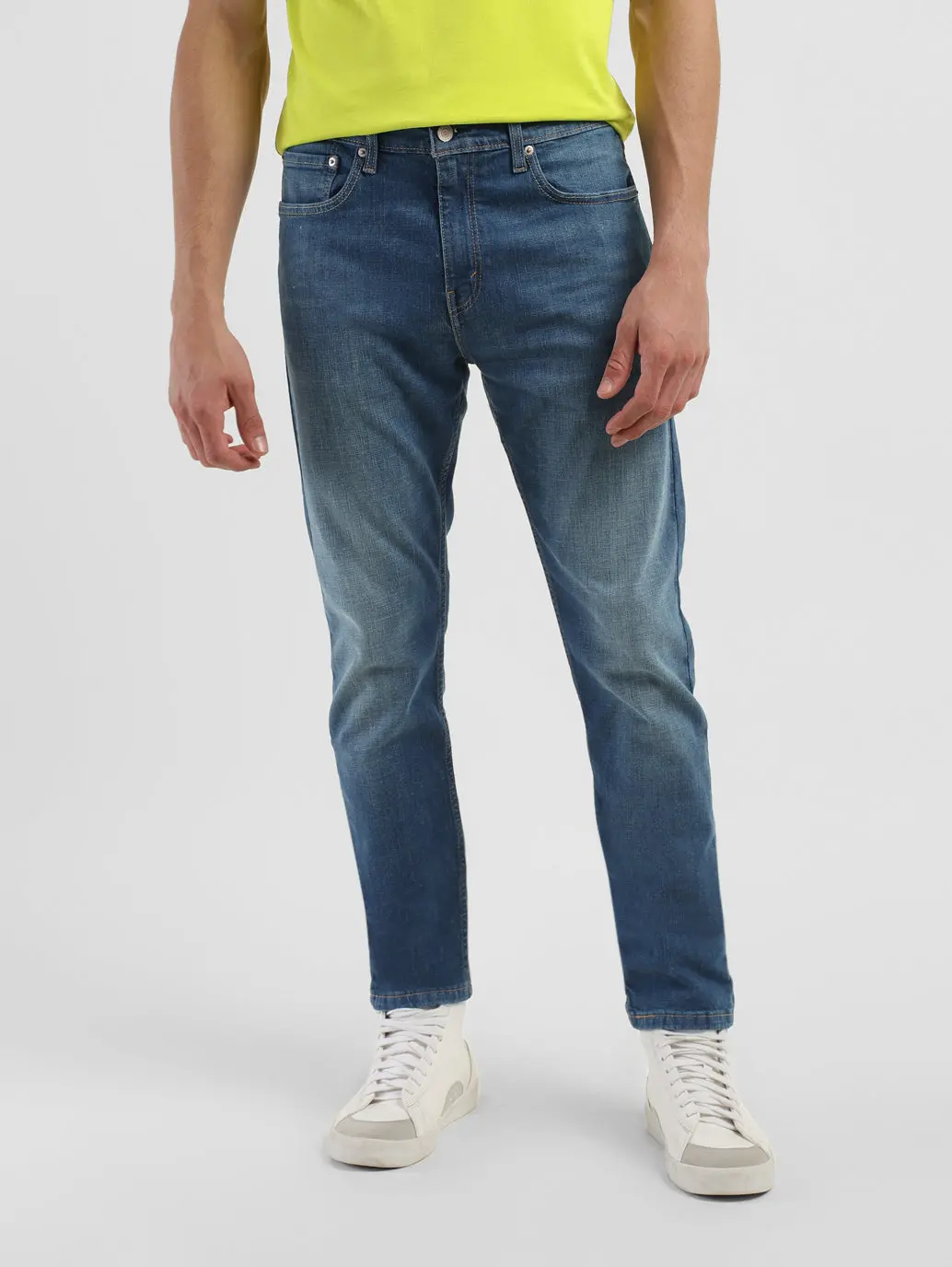 Men's 512 Indigo Slim Tapered Fit Mid Rise Jeans 2