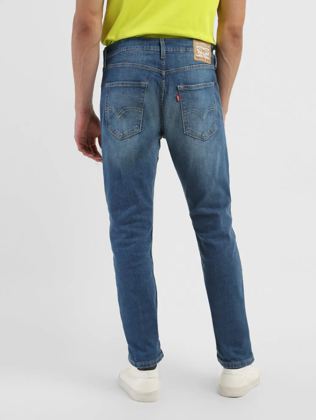 Men's 512 Indigo Slim Tapered Fit Mid Rise Jeans 3