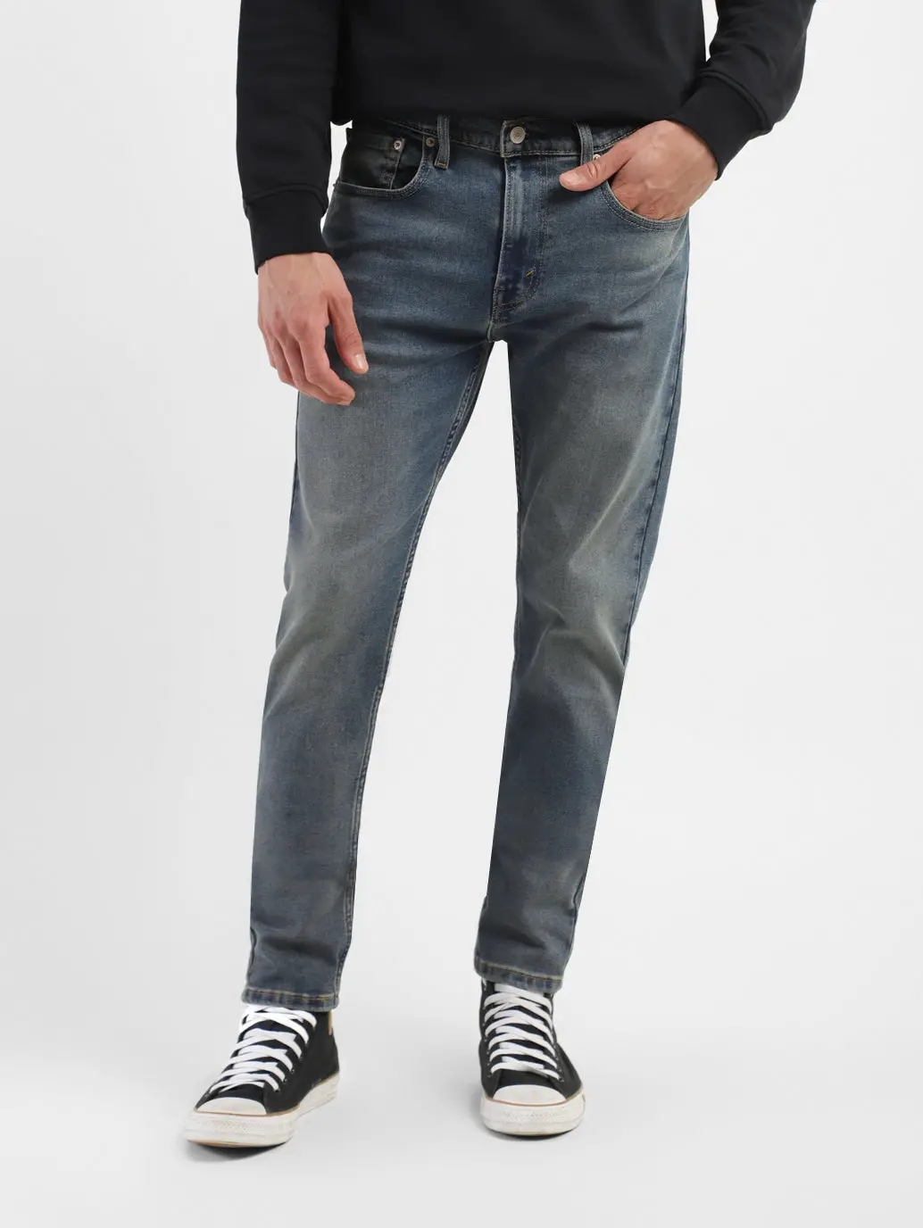 Men's 512 Indigo Slim Tapered Fit Mid Rise Jeans 2