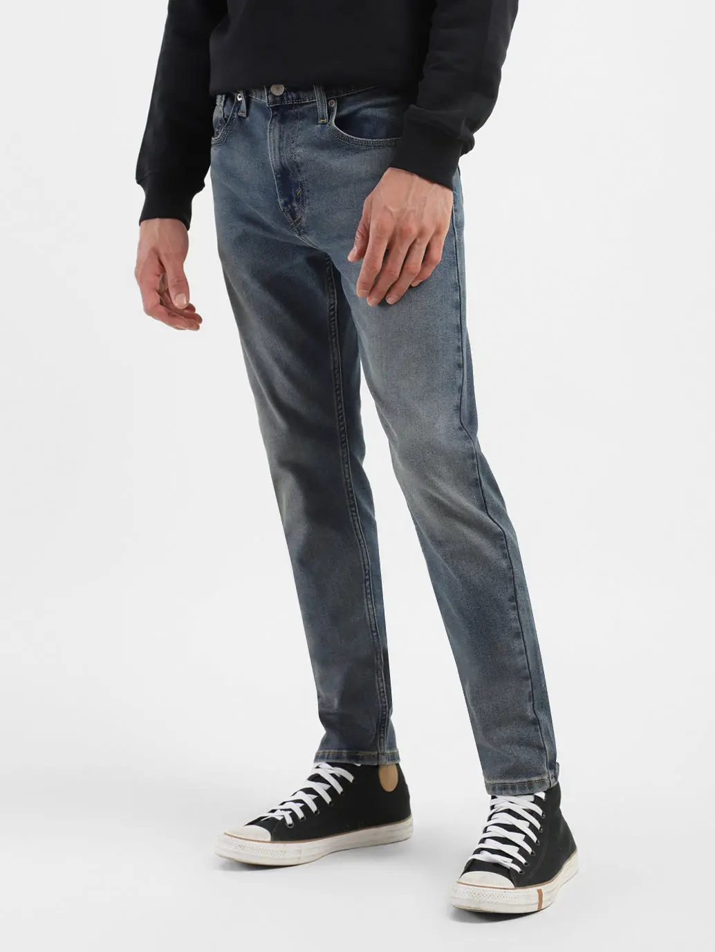 Men's 512 Indigo Slim Tapered Fit Mid Rise Jeans 5