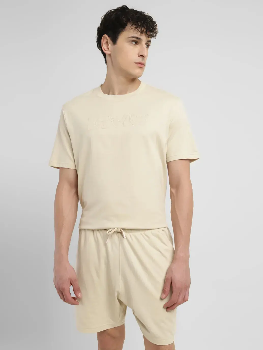 Men's Brand Logo Crew Neck T-Shirt 1