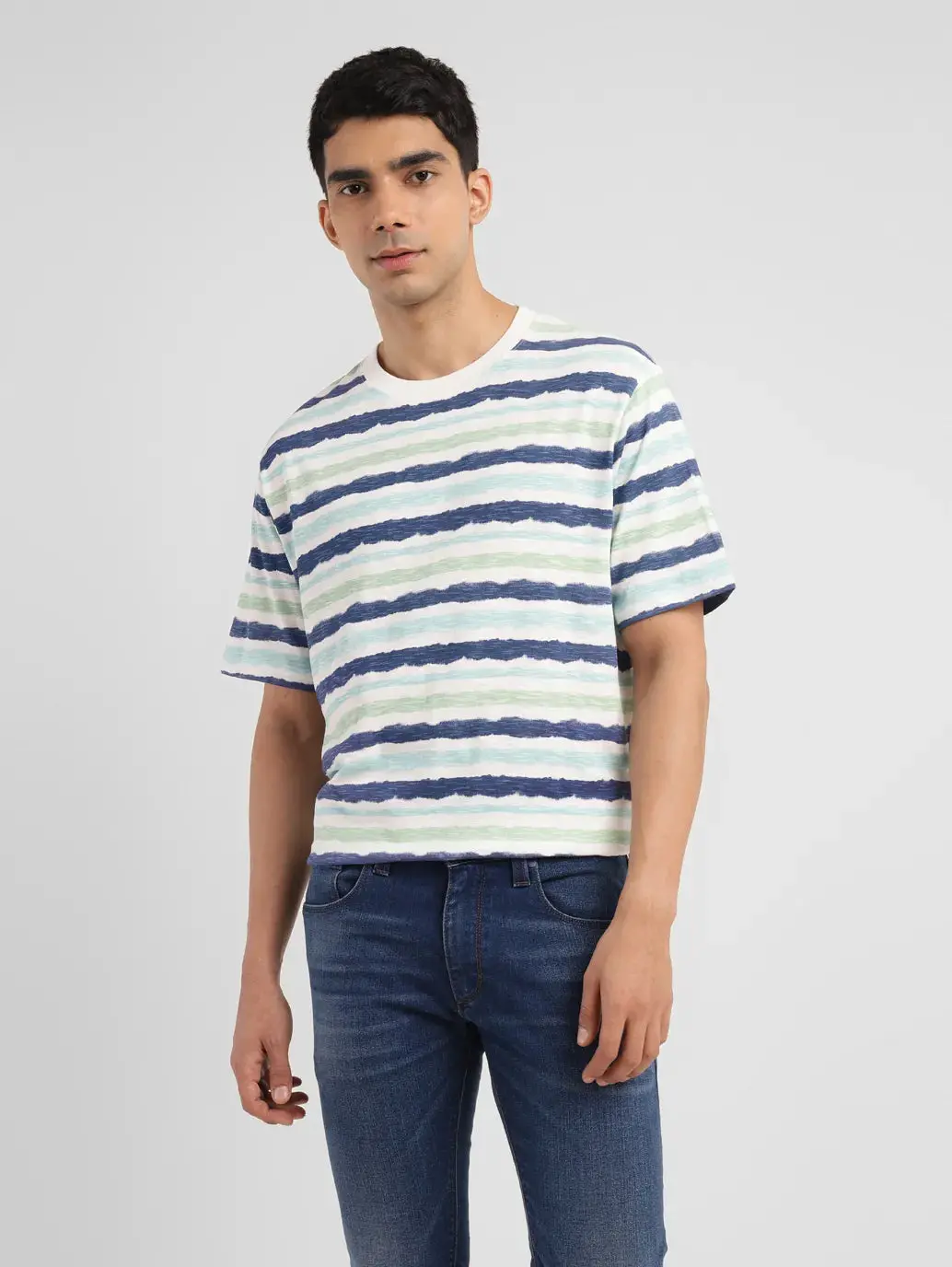 Men's Striped Slim Fit T-Shirt 1