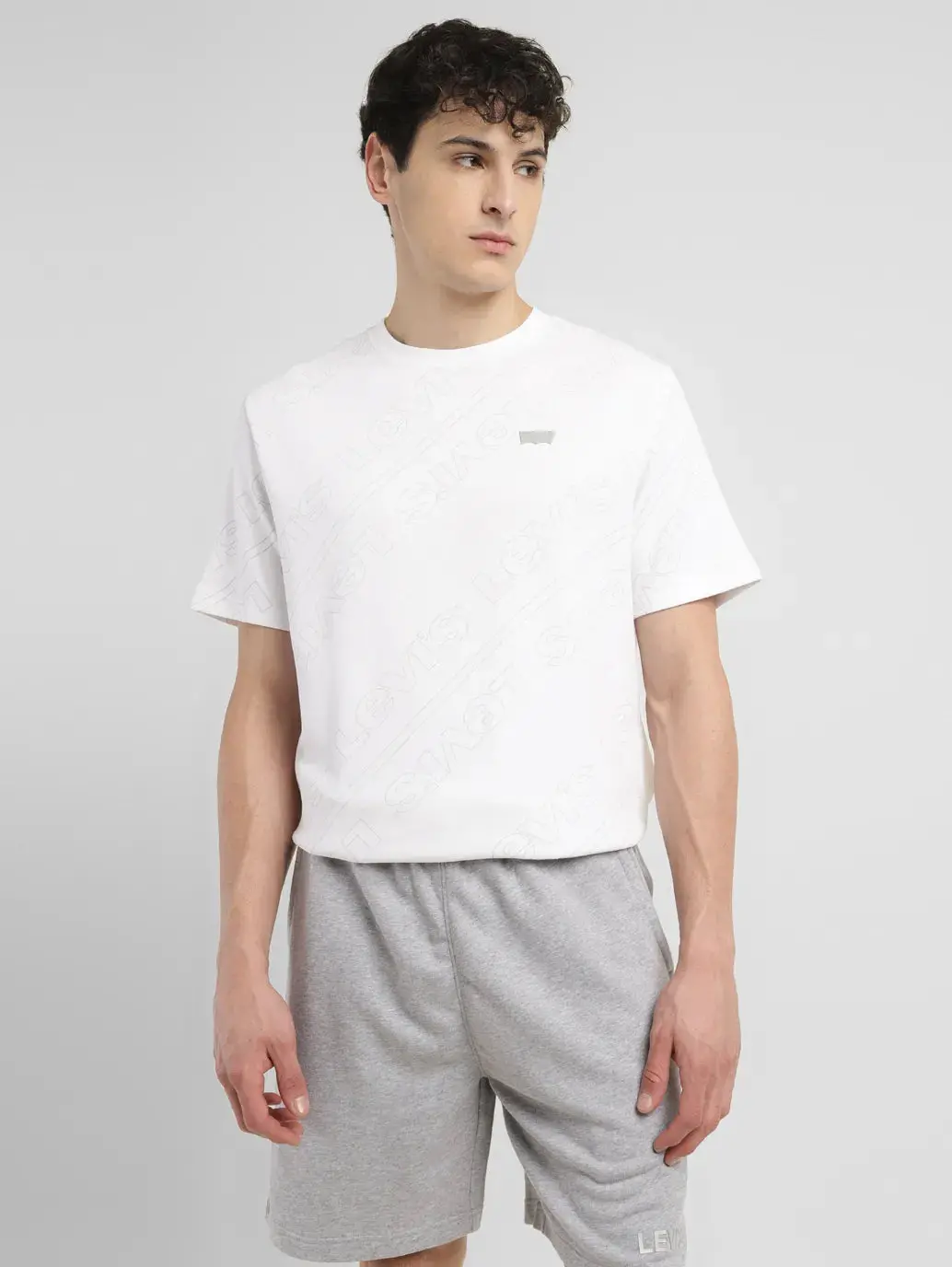 Men's Brand Logo Crew Neck T-Shirt 1