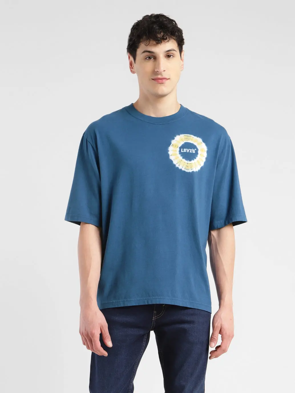 Men's Tie - Dye Loose Fit T-Shirt 1