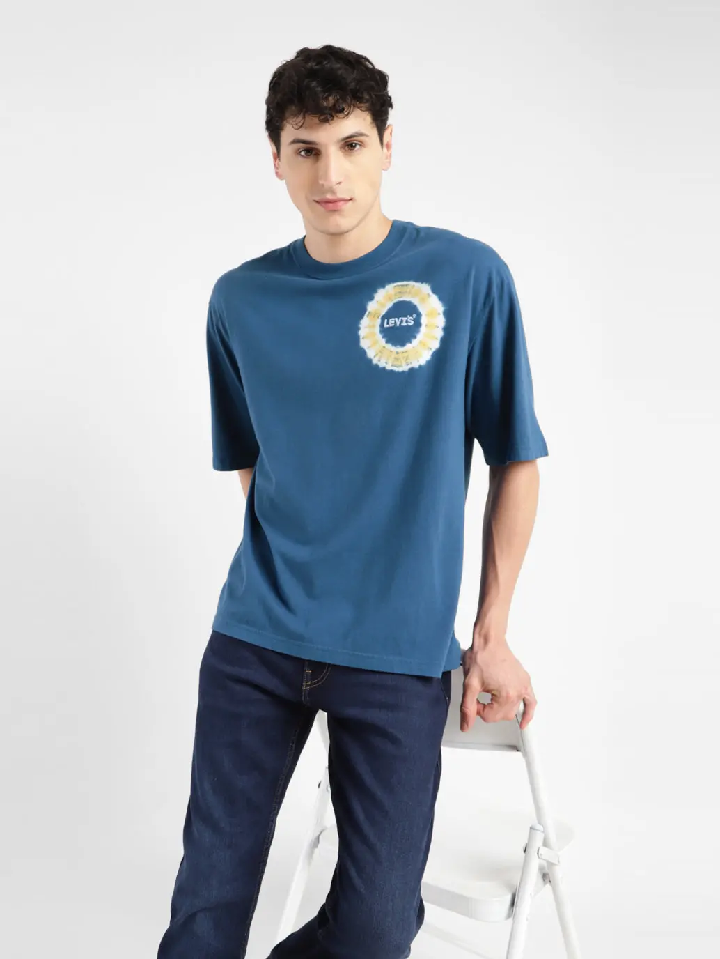 Men's Tie - Dye Loose Fit T-Shirt 1