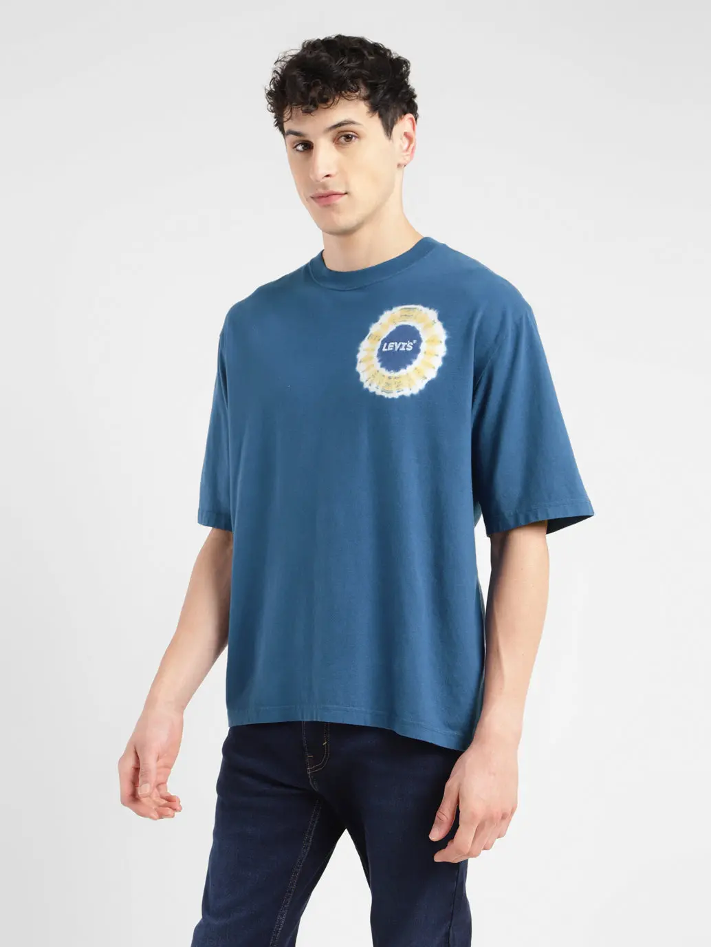 Men's Tie - Dye Loose Fit T-Shirt 4