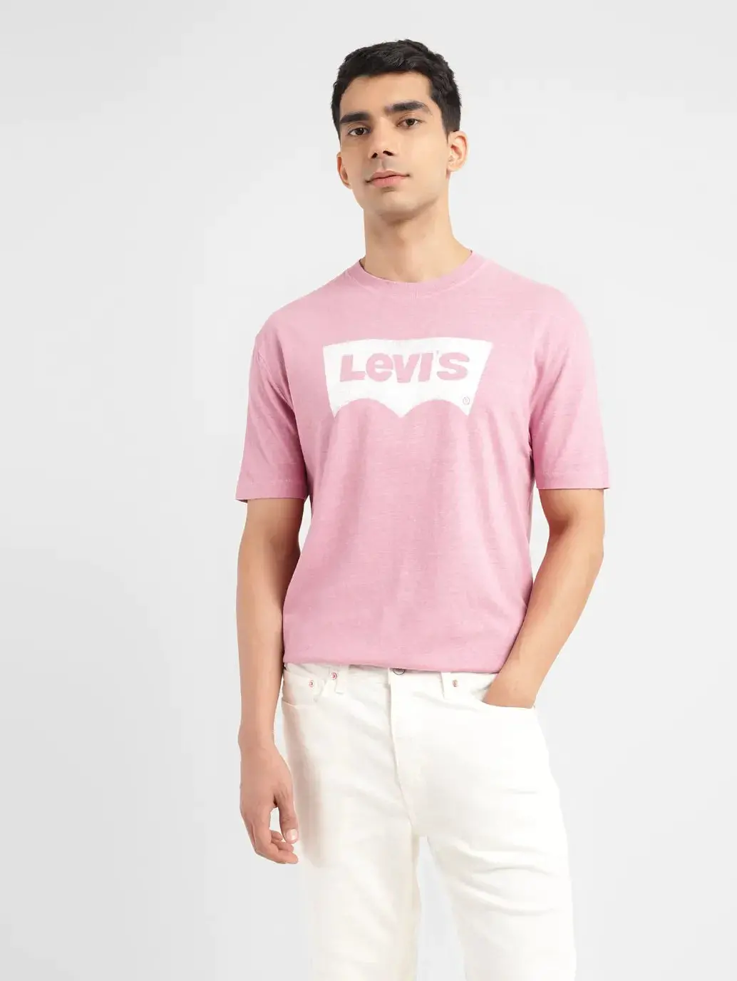 Men's Brand Logo Crew Neck T-Shirt 1