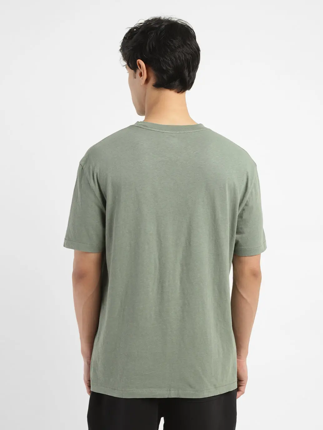 Men's Embroidered Round Neck T-Shirt 3