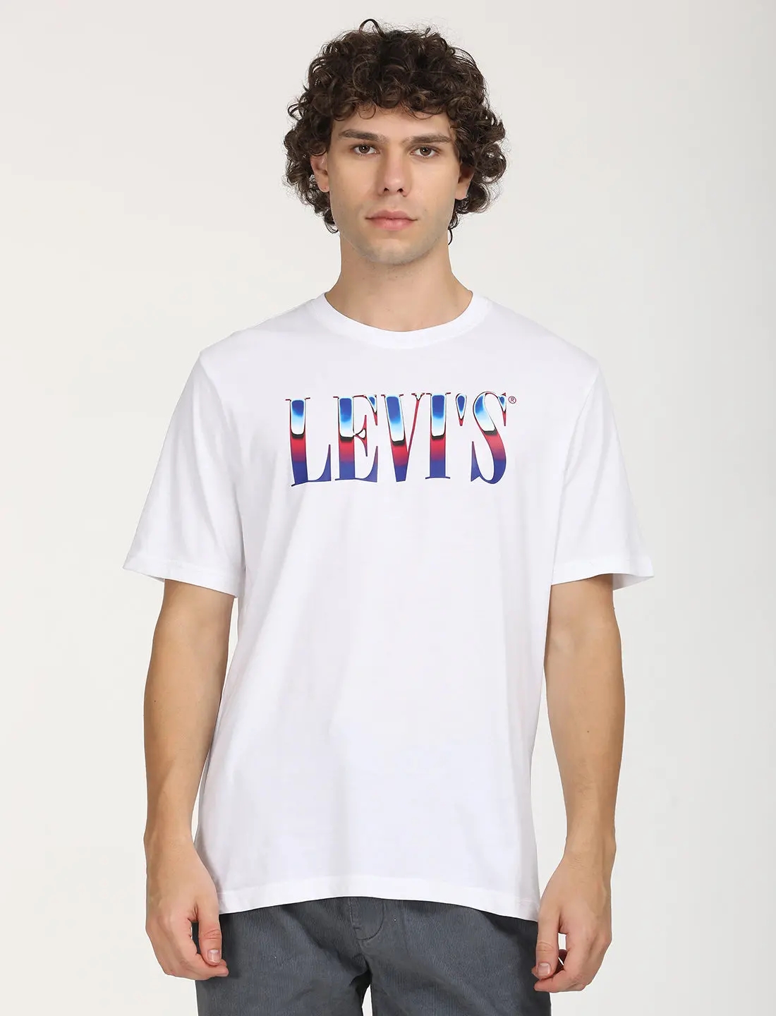Men's Solid Loose Fit T-Shirt 1