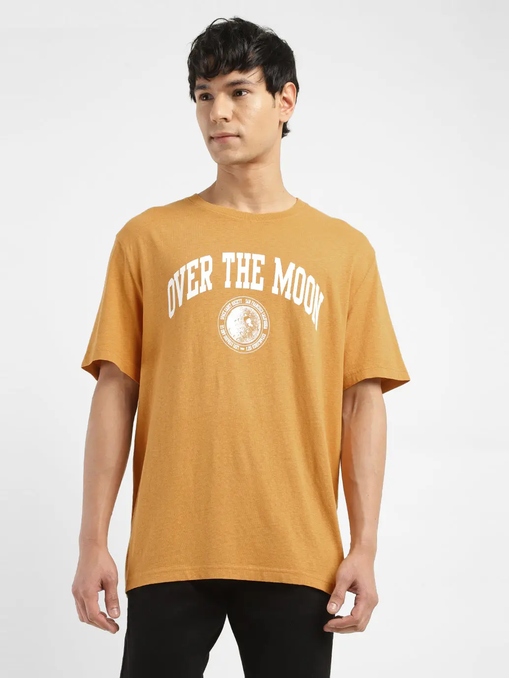 Men's Graphic Round Neck T-Shirt 1