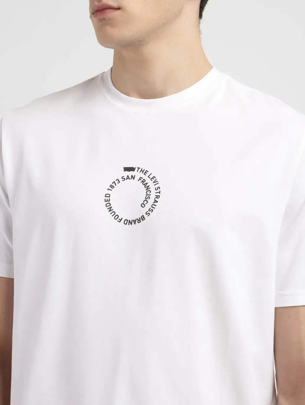 Men's Typographic Print Crew Neck T-Shirt 5
