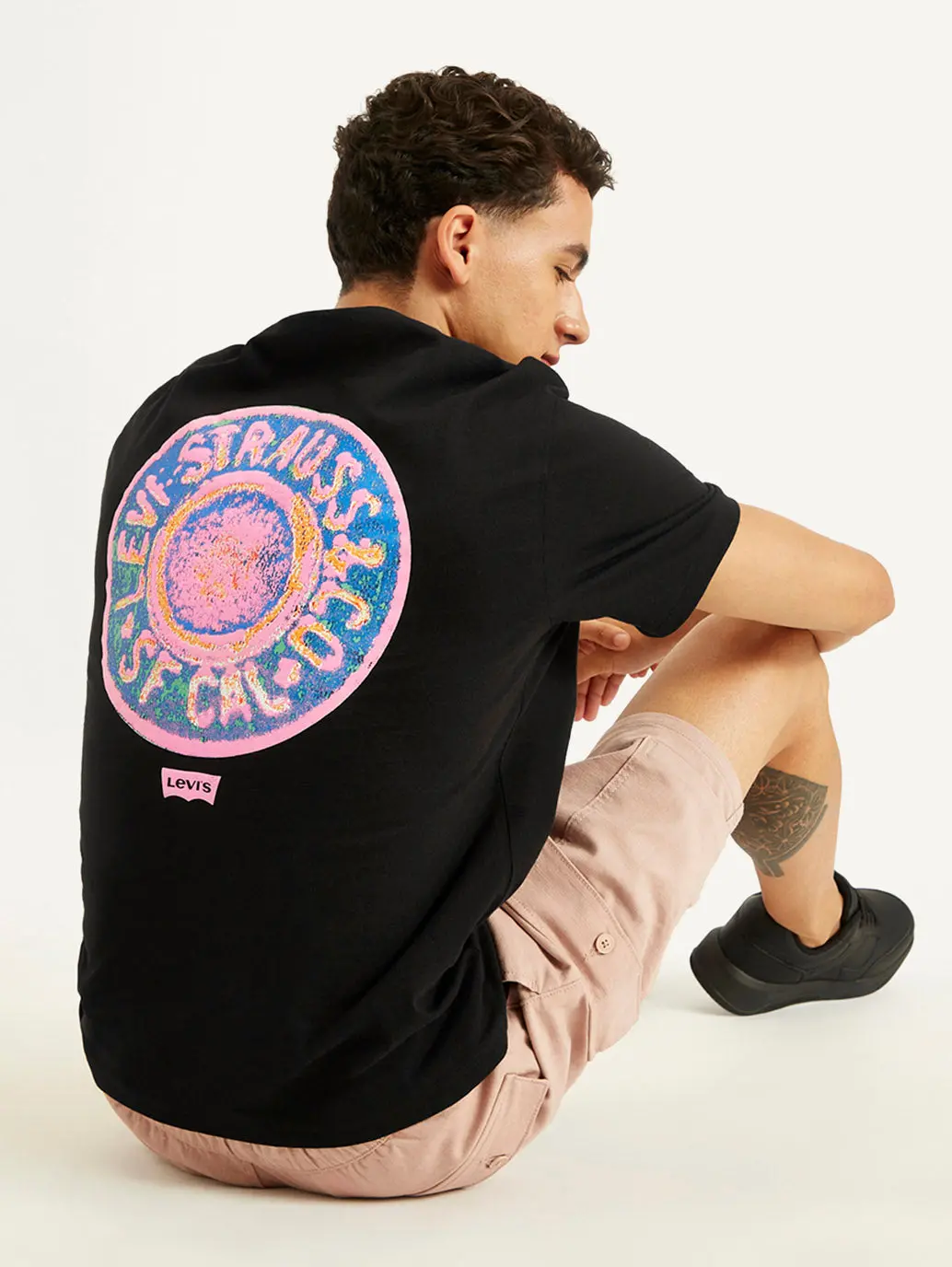 Men's Graphic Print Regular Fit T-Shirt 5