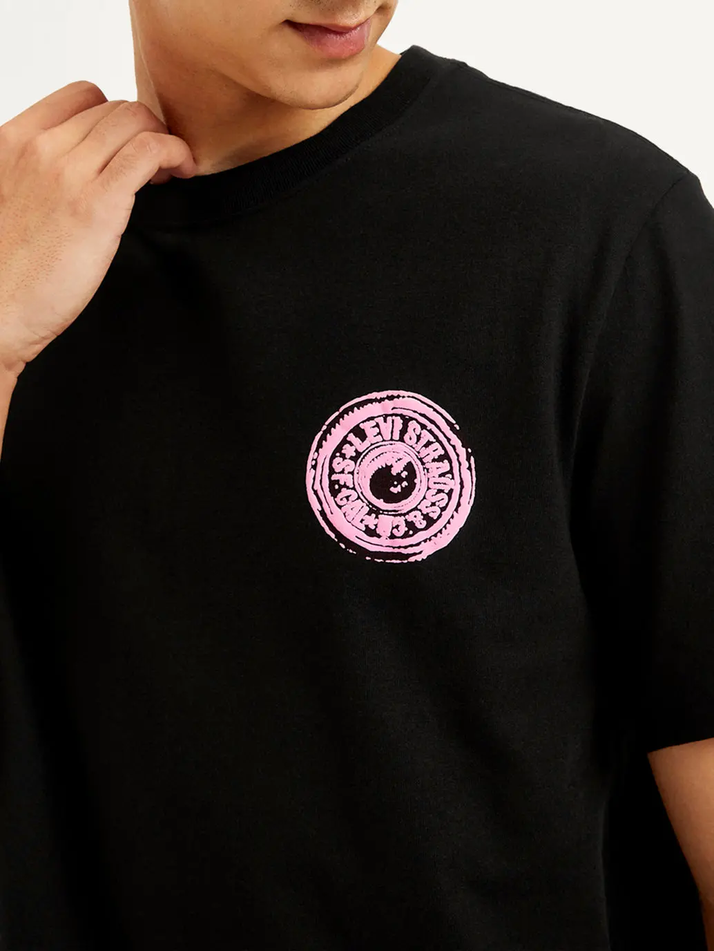 Men's Graphic Print Regular Fit T-Shirt 4