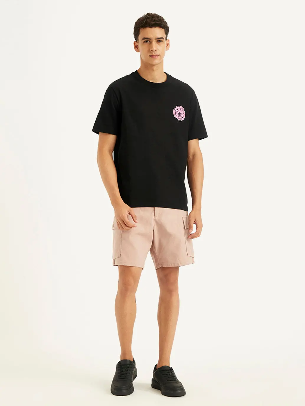 Men's Graphic Print Regular Fit T-Shirt 1