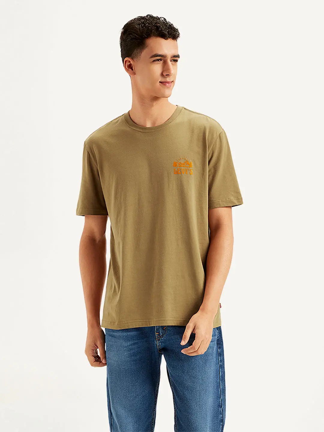 Men's Graphic Print Regular Fit T-Shirt 1
